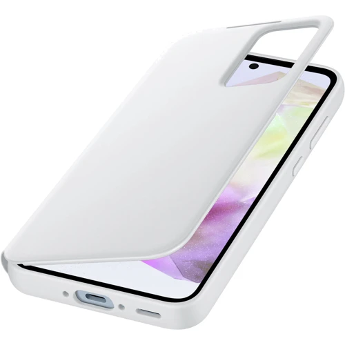 Чехол для телефонов Samsung Smart View Wallet Case White (EF-ZA356CWEGWW) for Samsung A356 Galaxy A35: Цвет белый