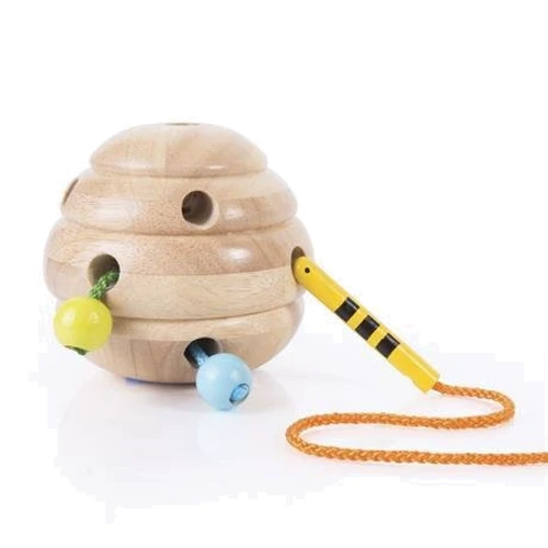 Шнурівка Guidecraft Manipulatives Вулик (G6802): Призначення іграшки Розвиток уяви, Дрібна моторика, Координація рухів