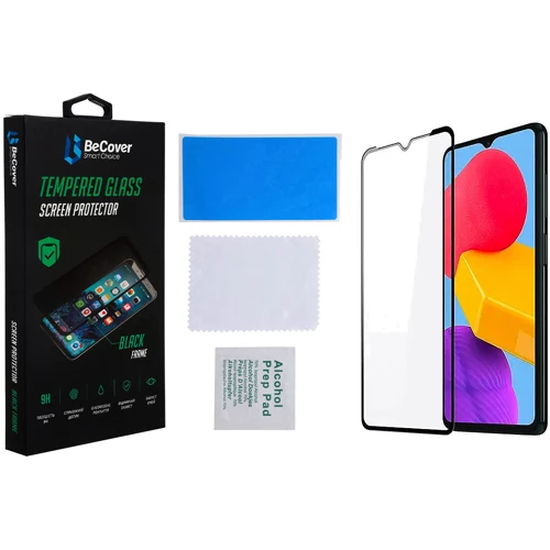 Аксесуар для смартфона BeCover Tempered Glass Black для Samsung M135 Galaxy M13 (708150)
