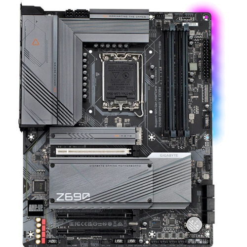 Gigabyte Z690 Gaming X DDR4: Оперативная память 4xDDR4 5333 МГц, до 128 ГБ