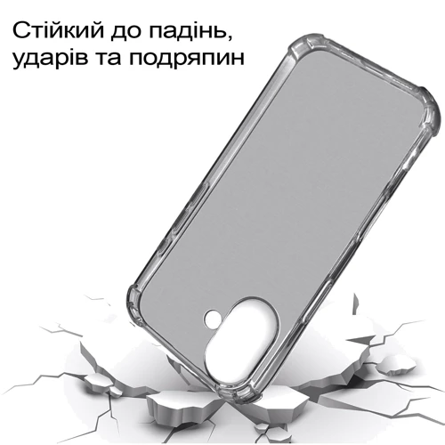 Чехол для iPhone BeCover TPU Case Anti-Shock Grey for iPhone 17 (713794)