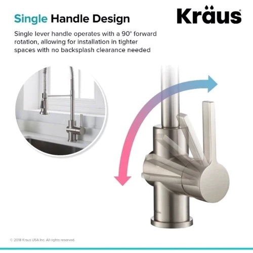 Смеситель для кухонной мойки Kraus KPF-1690SFS