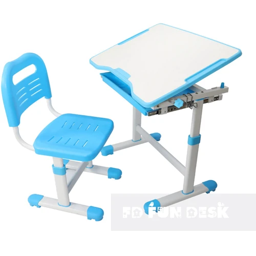 Комплект FunDesk Парта і стілець-трансформери Sole Blue: Вік дитини від 5-ти років