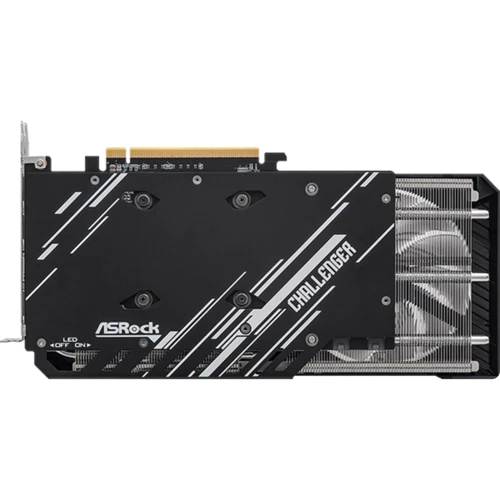 Видеокарта ASRock AMD Radeon RX 7600 XT Challenger 16GB OC (RX7600XT CL 16GO): Тип памяти GDDR6