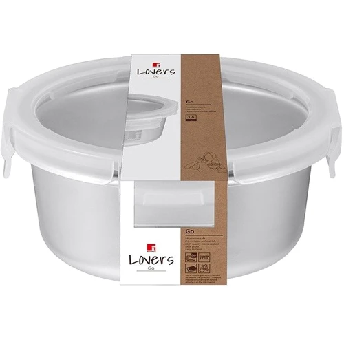Ємність для зберігання Bergner Go Lovers 1.5 л (BG-36316-GY)