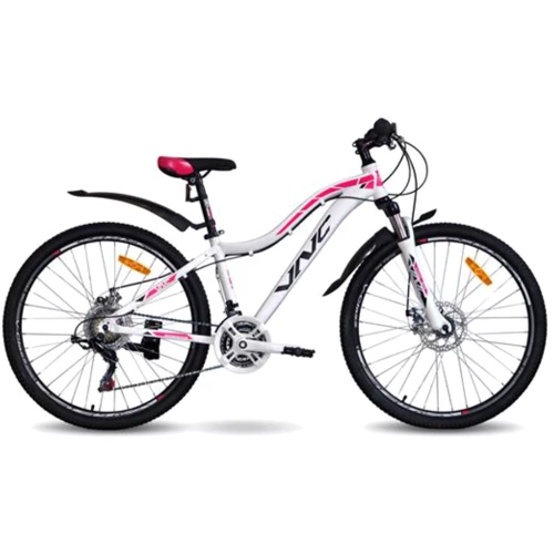 Велосипед VNC 2022' 26" MontRider A3 FMN V1A3-2636-WP 36 см (8330) white/pink