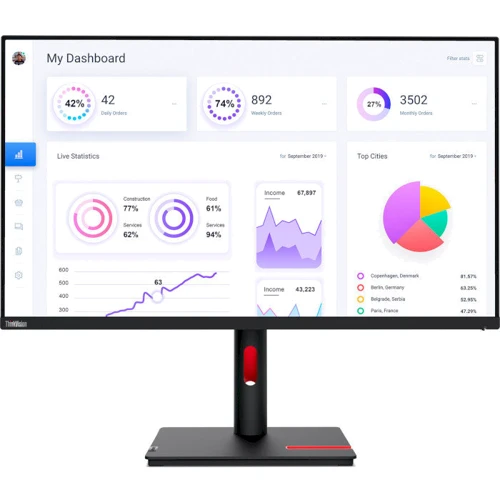 Монитор Lenovo ThinkVision T32p-30 (63D2GAT1UA)