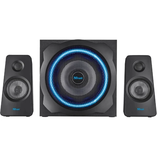 Акустична система Trust 2.1 GXT 628 Tytan Illuminated Speaker Set Black (20562): Вихідна потужність сабвуфера 30 Вт
