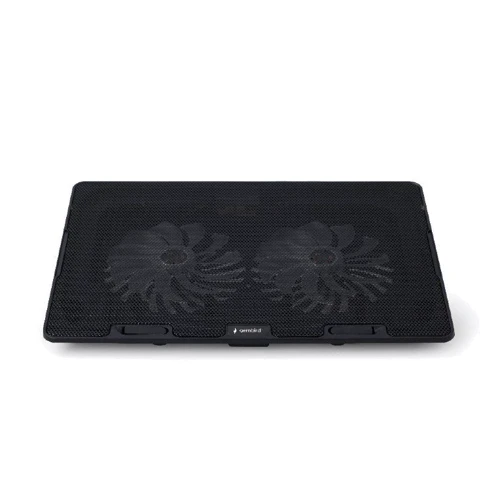 Підставка для ноутбука GEMBIRD 15 2x125 mm fan, black (NBS-2F15-02): Тип охолодження активне