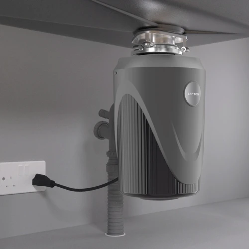 Подрібнювач відходів Lefton 1 HP Continuous Feed Garbage Disposal with Power Cord. фото 8