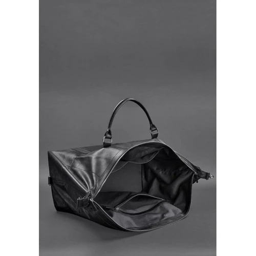 Дорожная сумка BlankNote черная (BN-BAG-41-noir): Застежка Молния