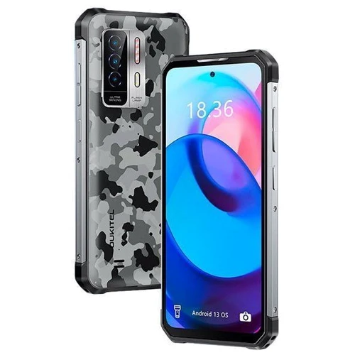 Смартфон Oukitel WP27 12/256GB Camouflage: Процесор Mediatek MT8781 Helio G99 (6nm) Octa-core (2x2.2 GHz Cortex-A76 & 6x2.0 GHz Cortex-A55)