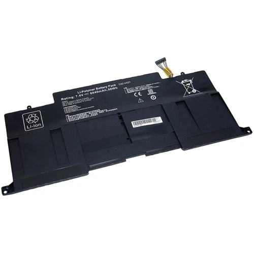 Батарея для ноутбука ASUS C22-UX31 UX31-2S2P 7.4V Black 6840mAh OEM