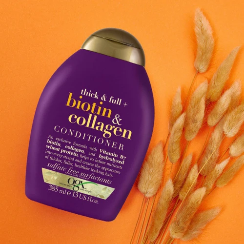 OGX Biotin & Collagen Кондиционер для волос с биотином и коллагеном 385 ml: Объем, мл 385