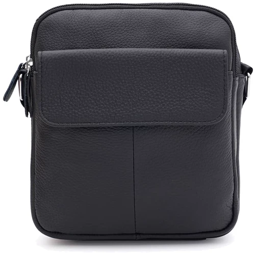 Чоловіча сумка через плече чорна Keizer (K12301bl-black)