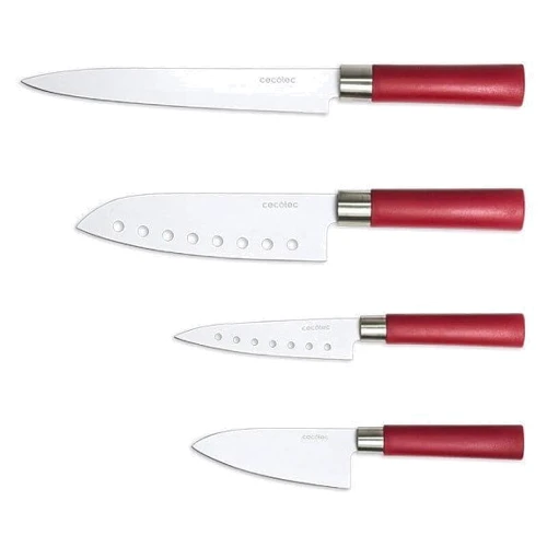 Набор кухонных ножей Cecotec 4 Santoku Ceramic-Coated Kit (CCTC-01003)