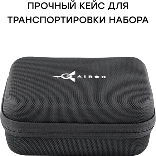 Екшн камера Набір блогера 12 в 1: AIRON ProCam 8 Black з аксесуарами: Карти пам'яті microSD до 128 ГБ