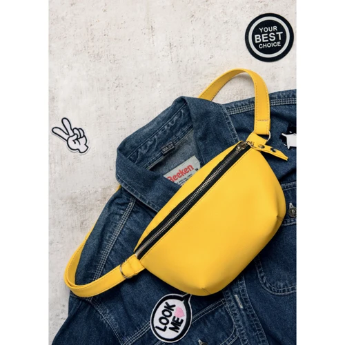 Жіноча поясна сумка Sambag Polo SQO жовта (86123028): Країна виробник Украина