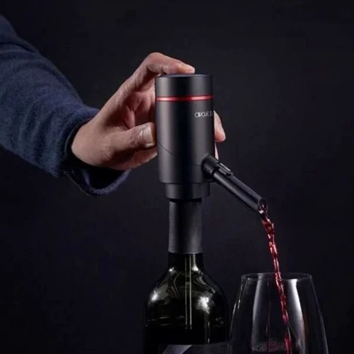 Диспенсер для вина Xiaomi Circle Joy Electric Wine Aerator Dispenser (CJ-XFJQ01): Колір чорний