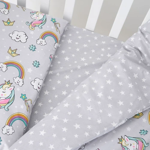 Змінне ліжко 3 ел Twins Unicorn 3021-TU-10, grey