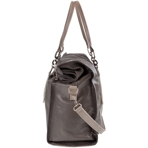 Жіноча дорожня сумка Laskara сіра (LK10241-grey-taupe): Тип Дорожні сумки