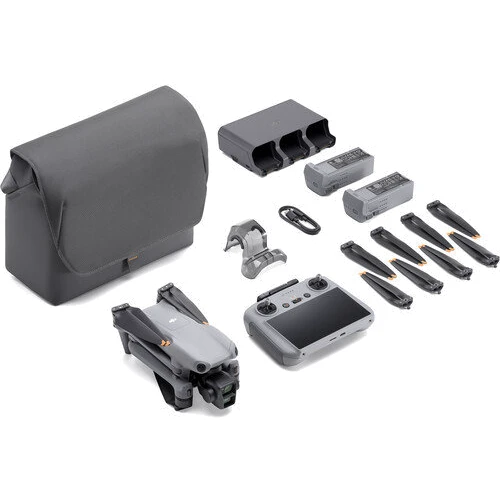 Квадрокоптер DJI Air 3 Fly More Combo with RC 2 (CP.MA.00000693.01): Час роботи 46 хвилин