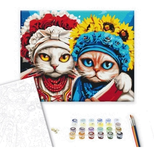 Картина по номерам Brushme Лапка поддержки ©Марианна Пащук 40х50 см (BS53224): Производитель Brushme