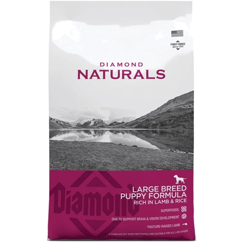 Сухой корм для собак Diamond Naturals Puppy Large Breed Lamb & Rice 15 кг (dn10062-HT28)