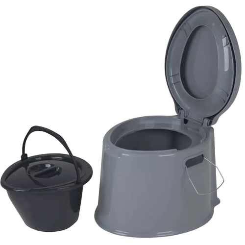 Біотуалет Біотуалет Bo-Camp Portable Toilet 7 Liters Grey (5502800) фото 11
