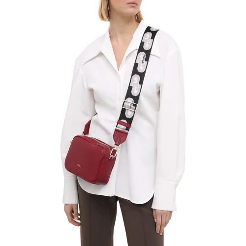 Женская сумка кросс боди Furla Real Mini Camera Case вишневая (WB00243W64000CGQ00): Пол Женский