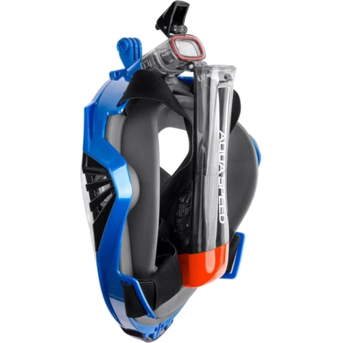 Маска для дайвинга Полнолицевая маска Aqua Speed DRIFT 9930 черный, синий Уни S/M (249-10)
