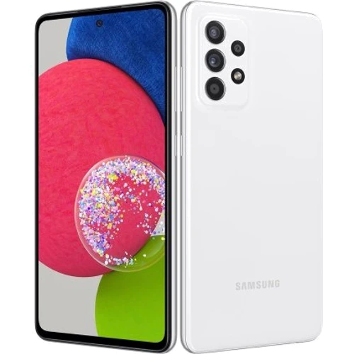 Смартфон Samsung Galaxy A52s 5G 6/128GB Awesome White A528B: Дисплей 6.5 Super AMOLED (1080 x 2400) 405 ppi / 120Hz / Corning Gorilla Glass 5