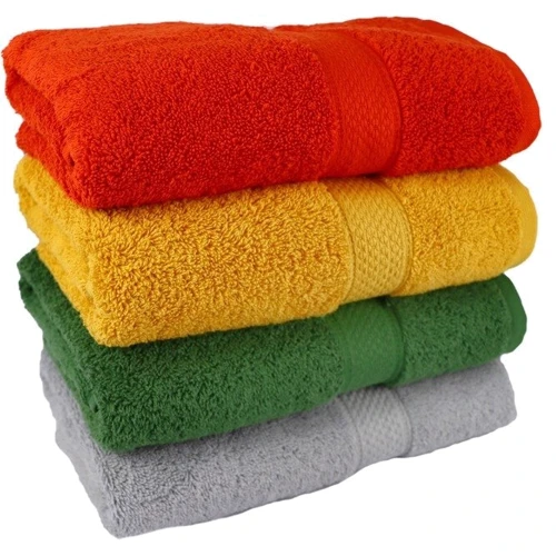Рушник Hobby Colorful_4 Terra/Hardal/Haki/Gri 500 г/м2 70x140 4 шт (8698499340565) фото 4