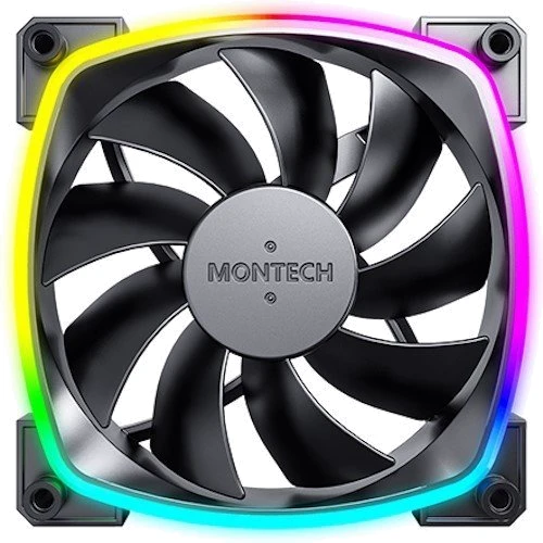 Кулер Montech AX120 PWM 3 in 1 Black: Назначение для корпуса