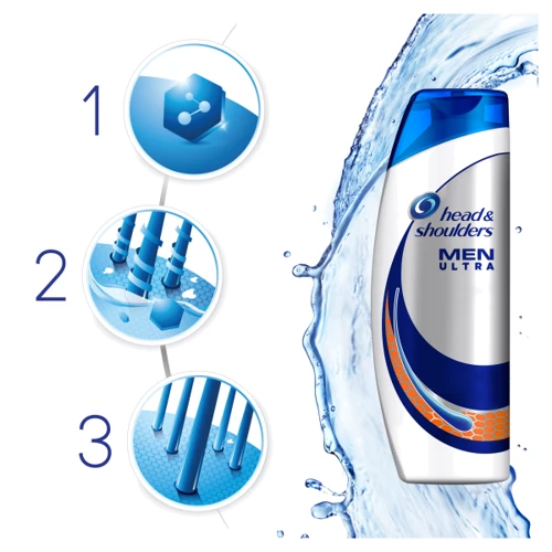 Head & Shoulders Men Ultra 200 ml Шампунь против перхоти Против выпадения волос: Назначение От перхоти