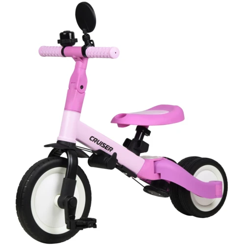 Велосипед-біговел Tri-cycle 5in1 Cruiser Versa, рожевий: Рекомендований вік от 1 года