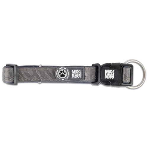 Нашийник Max & Molly Smart ID Collar - Matrix 2.0 Stone/L для собак (4255636809626): Колір серый