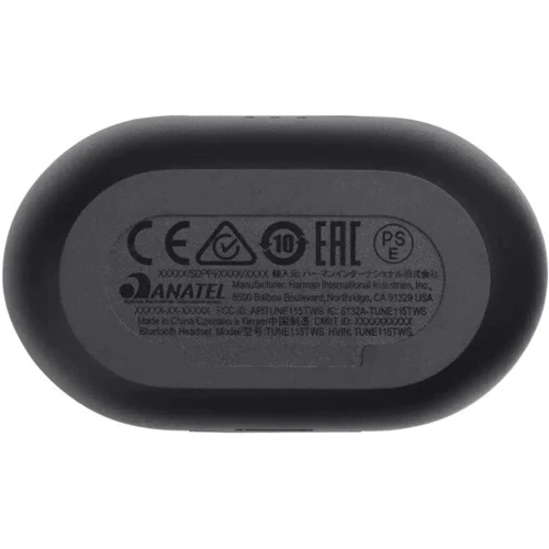 Навушники JBL 115TWS Black (JBLT115TWSBLK): Діапазон частот (Гц) 20 - 20000
