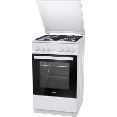 Газовая плита Gorenje G5112WF-B: Рабочая поверхность эмаль