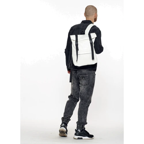 Мужской рюкзак Sambag RollTop Milton белый (24211008m): Тип Рюкзаки