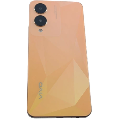 Смартфон Vivo Y17s 4/128Gb Diamond Orange Approved Вітринний зразок: Причина уцінки Как новый (витринный образец): смартфон выглядит и функционирует как новый. Смартфон полностью протестирован по программе Approved, все функции работают корректно