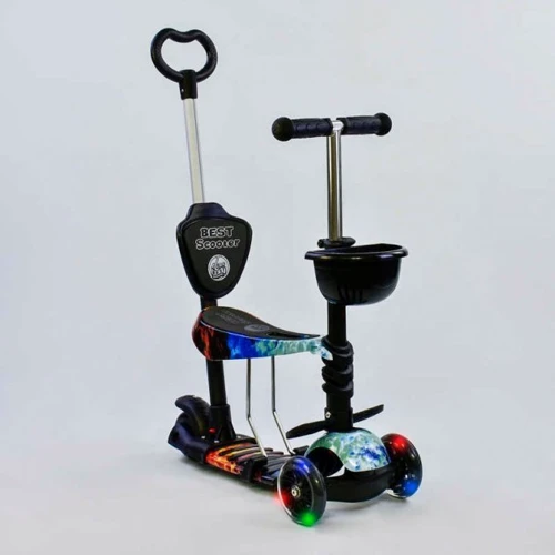 Самокат Best Scooter чорний (21500)
