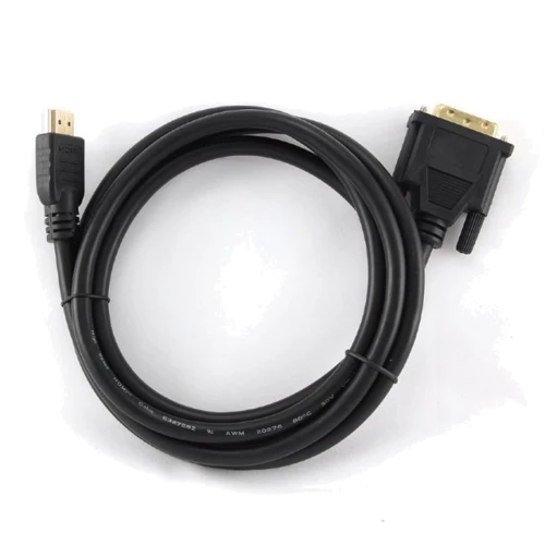 Кабель и переходник Cablexpert HDMI - DVI (M/M) 0.5 м Black (CC-HDMI-DVI-0.5M): Тип разьема HDMI - DVI