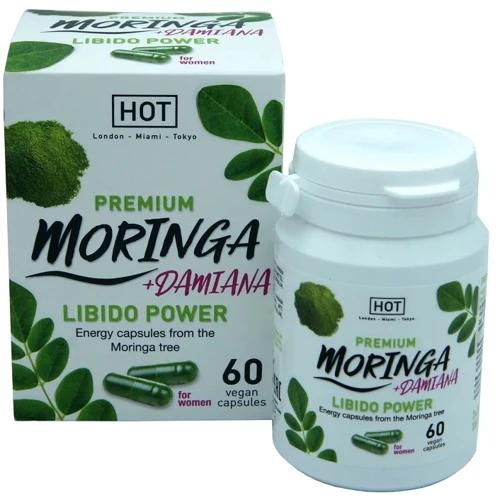 Капсулы для повышения либидо у женщин HOT Bio Moringa Libido Caps, 60 шт: Форма выпуска Капсулы