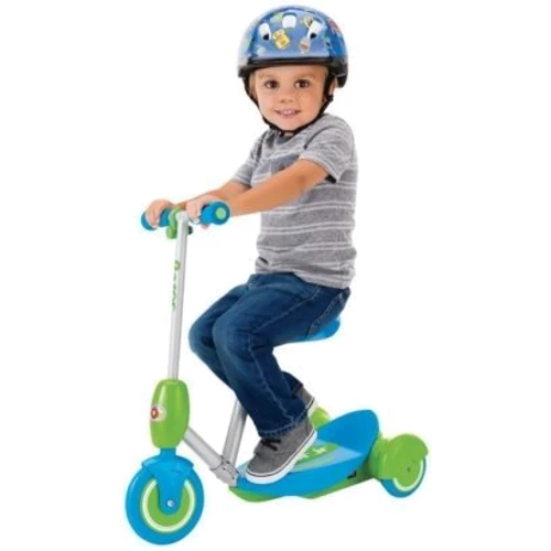 Электросамокат Razor Lil' E 6v Seated Blue: Допустимая нагрузка, кг 20 кг