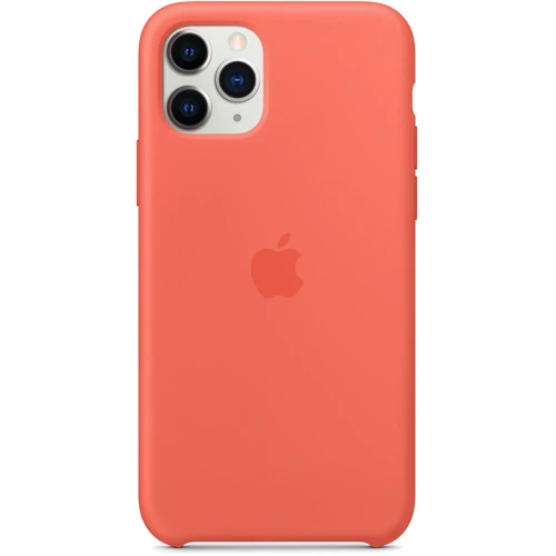 Чехол для iPhone Apple Silicone Case Clementine (Orange) (MWYQ2) for iPhone 11 Pro: Цвет оранжевый