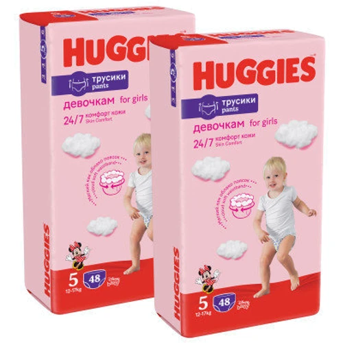 Підгузки Huggies Pant (5) Girl M-Pack (48x2)x1 фото 9