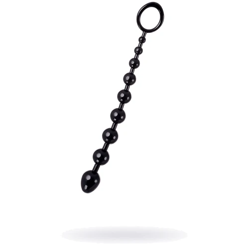 Анальная цепочка Toyfa A-Toys Anal Beads M-Seiz, черная