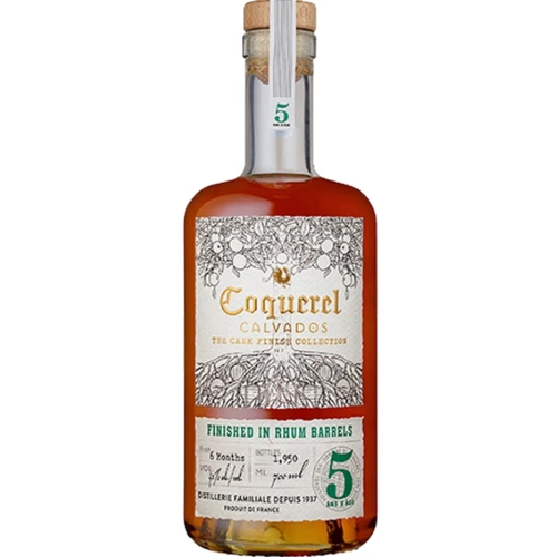Кальвадос Coquerel Rhum Finish 5 років 41% 0.7 л (WHS3559622211112)