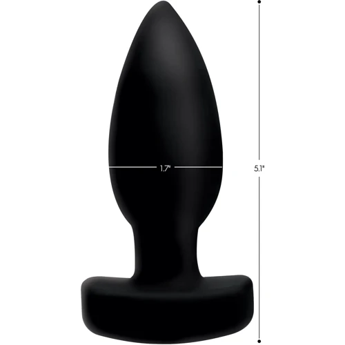 Анальная вибропробка Ass Thumpers Smooth Vibrating Anal Plug